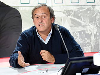 Former UEFA President Michel P...